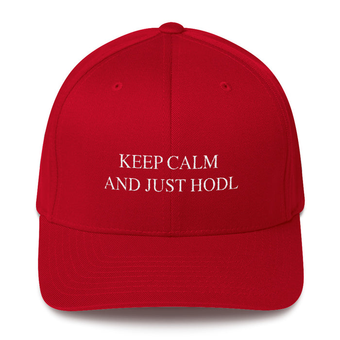 Keep Calm and Just HODL Cap