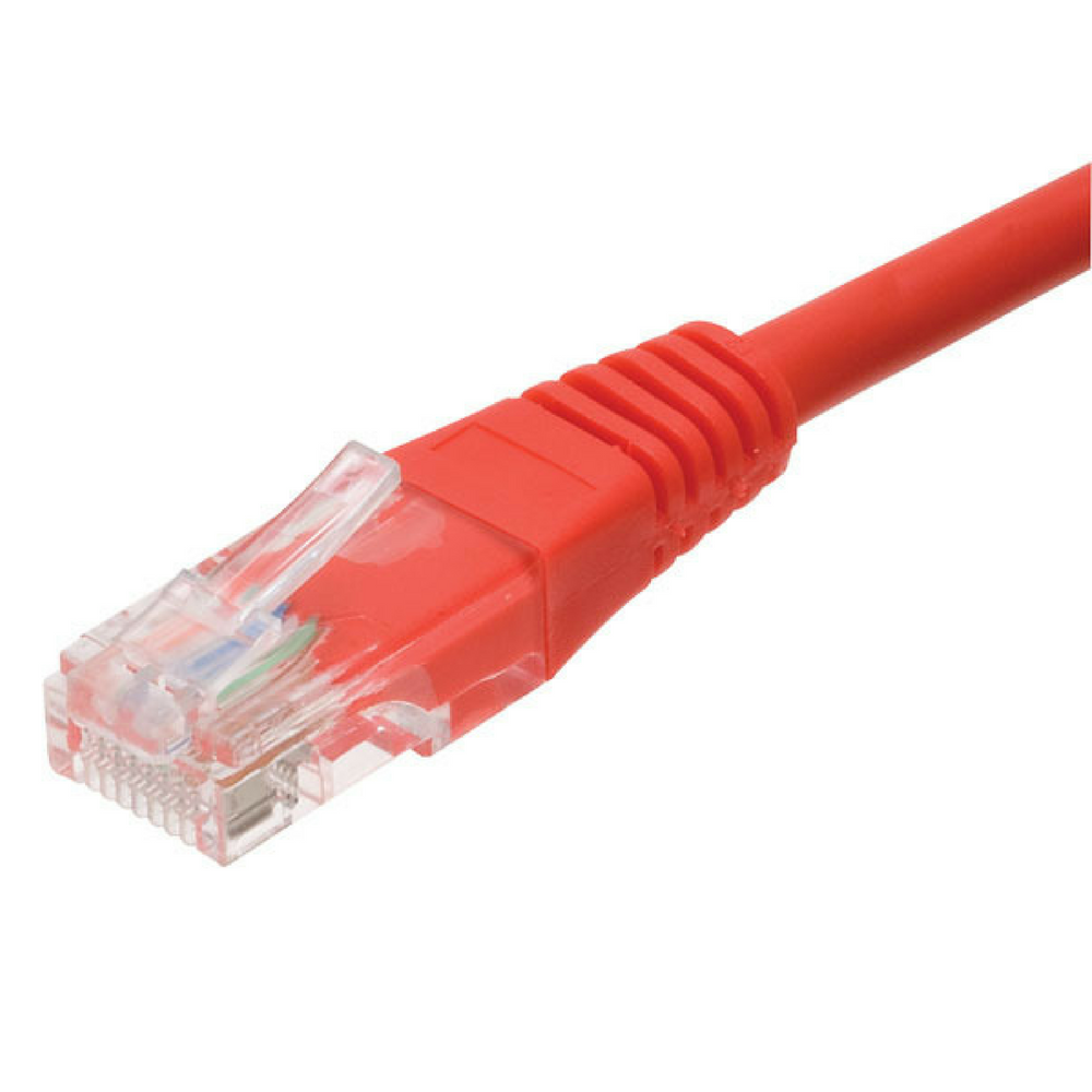 1m Ethernet Cable - Red