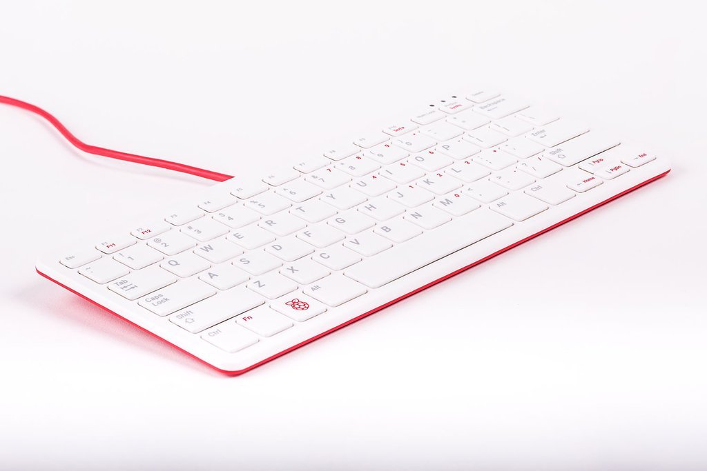 Official Raspberry Pi Keyboard (Red/White)