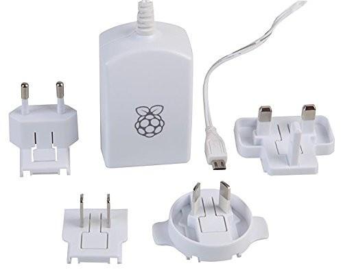 Official Raspberry Pi Power Supply - White & Parts